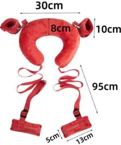 Eros Neck Pillow Leg Open Lift Hand Ankle Cuffs Restraint