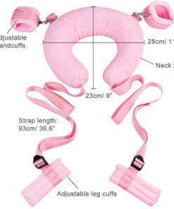 Eros Neck Pillow Leg Open Lift Hand Ankle Cuffs Restraint