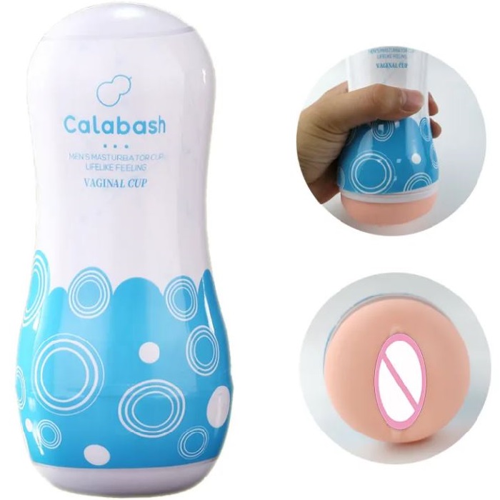 Pocket Pussy Fleshlight Male Masturbation Cup Vaginal Silicone