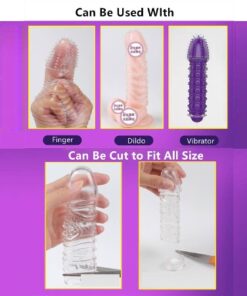 Eros Reusable Penis Sleeve Delay Ejaculation Can be used with