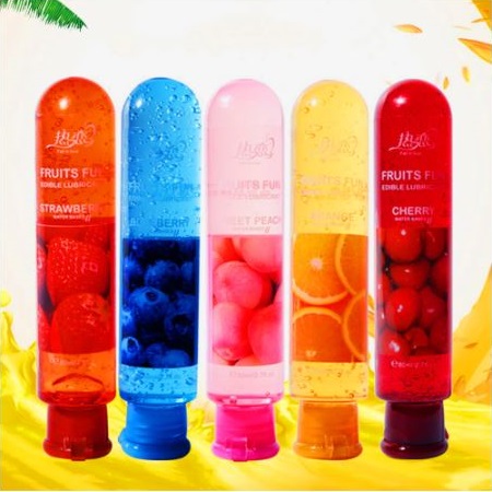 Fruit Flavour Lubricant Water Based Oil Sex Lube Body Intimate Massage Oil 1