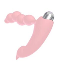 Powerful vibrating beads anal plug and clit stimulator 2