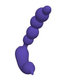 Powerful vibrating beads anal plug and clit stimulator 3