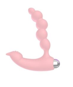 Powerful vibrating beads anal plug and clit stimulator 4