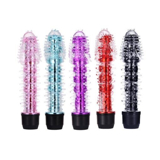 Soft Projections Multispeed G-spot Vibrator Dildo