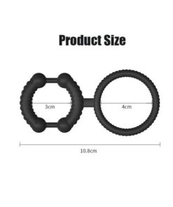 Eros Man Silicone Penis Rings Lock Ejaculation Sexy Cock Ring