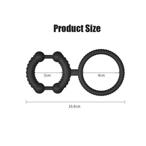 Eros Man Silicone Penis Rings Lock Ejaculation Sexy Cock Ring