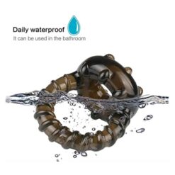 Eros Silicone Penis Rings Lock Ejaculation Cock Ring 2 Eros Silicone Penis Rings Lock Ejaculation Cock Ring