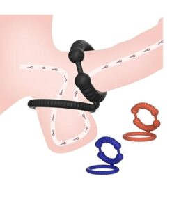 Eros Man Silicone Penis Rings Lock Ejaculation Sexy Cock Ring