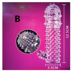 Eros New Reusable Penis Sleeve Delay Ejaculation 2 Eros New Reusable Penis Sleeve Delay Ejaculation