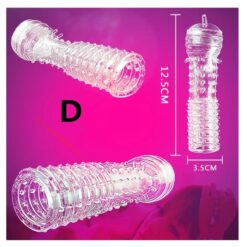 Eros New Reusable Penis Sleeve Delay Ejaculation 4 Eros New Reusable Penis Sleeve Delay Ejaculation