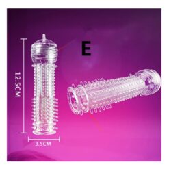 Eros New Reusable Penis Sleeve Delay Ejaculation 5 Eros New Reusable Penis Sleeve Delay Ejaculation