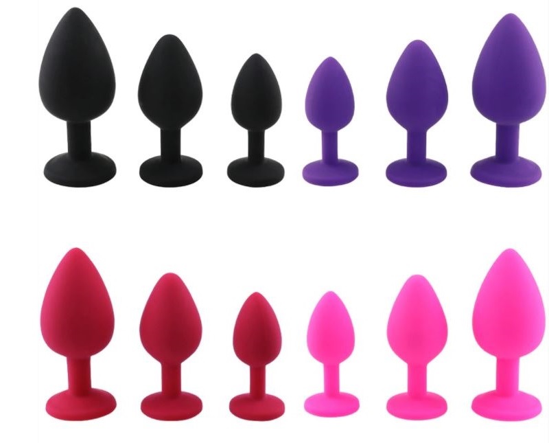 Silicone Anal Plugs 1 1