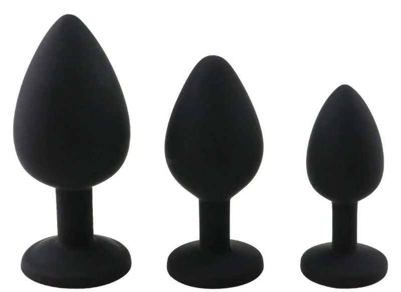 Silicone Anal Plugs 4 1