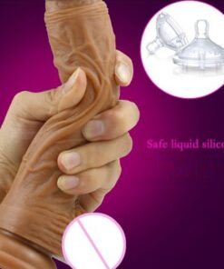 Skin feeling Realistic soft Dildo with suction cup 1