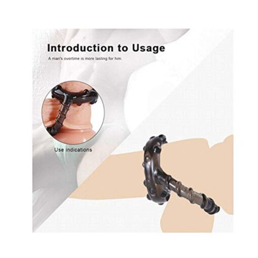 Eros Silicone Penis Rings Lock Ejaculation Cock Ring