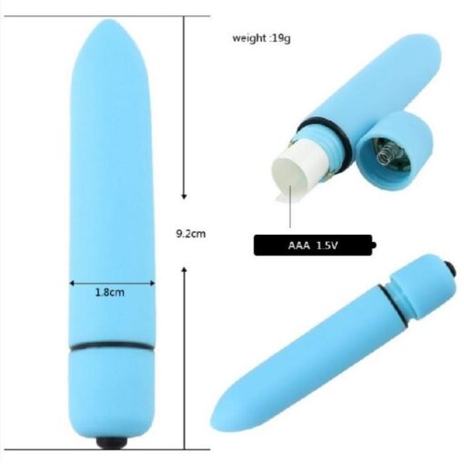 10 Speed Bullet Vibrator AV Stick G-spot Clitoris Stimulator