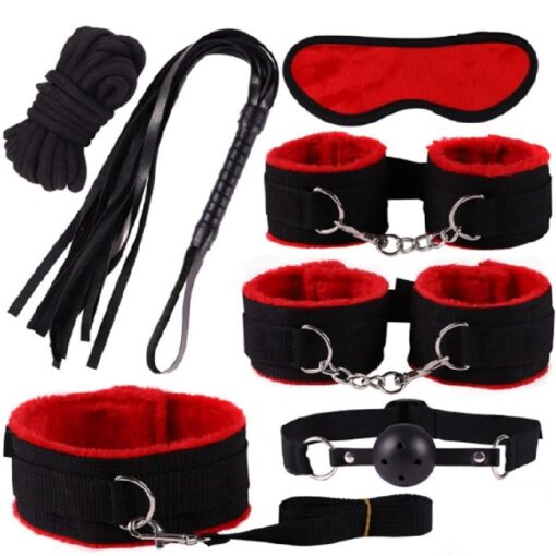 Eros 7pc bondage set hot bdsm restraints