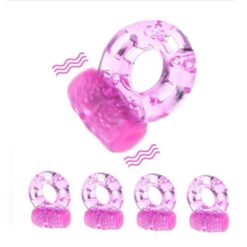 Eros Elastic Delay Ring Vibrating Cock Ring