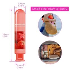 Fruits Fun 80ml Flavored Lubricant Water Based Lube 4 fruit fun 15