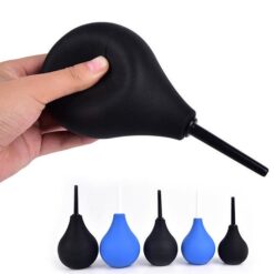 Anal douche butt plug enema