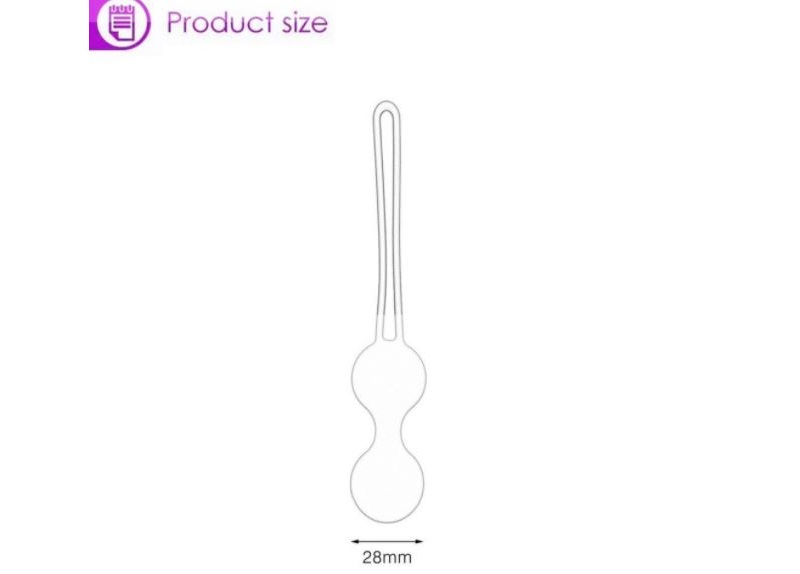 Soft Silicone Kegel Ball Vaginal Tightening Exercise Ball 2