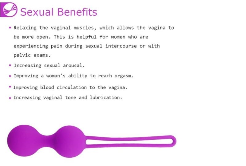 Soft Silicone Kegel Ball Vaginal Tightening Exercise Ball 4