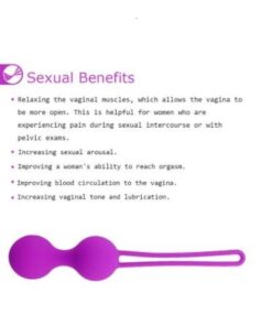 Soft Silicone Kegel Ball Vaginal Tightening Exercise Ball For Women 4