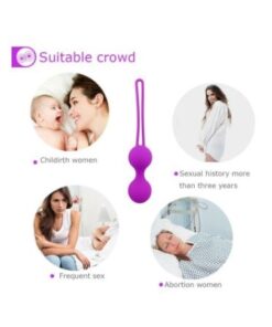 Soft Silicone Kegel Ball Vaginal Tightening Exercise Ball For Women2