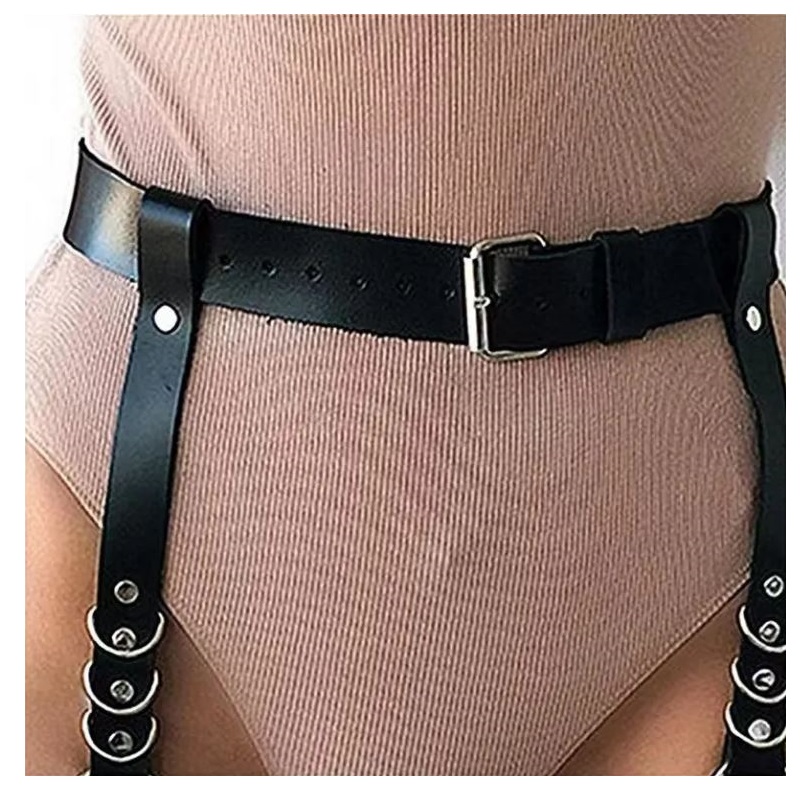 Sexy Leather Body Belt Bondage Straps