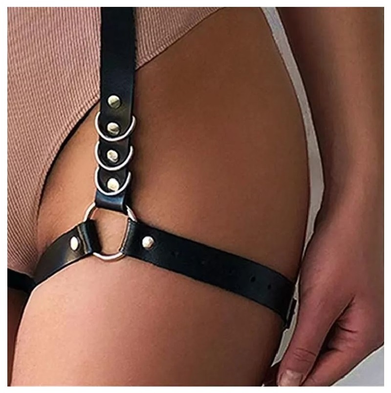 Sexy Leather Body Belt Bondage Straps