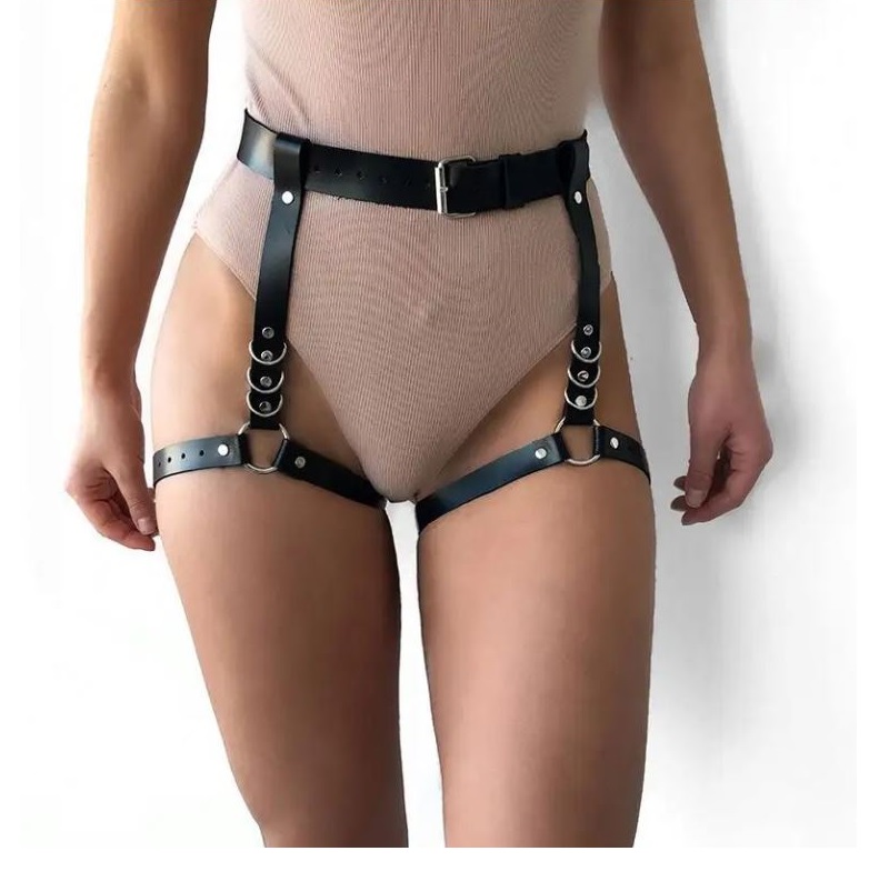 Sexy Leather Body Belt Bondage Straps