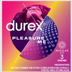 Durex Pleasure Me Condoms 3 Pieces