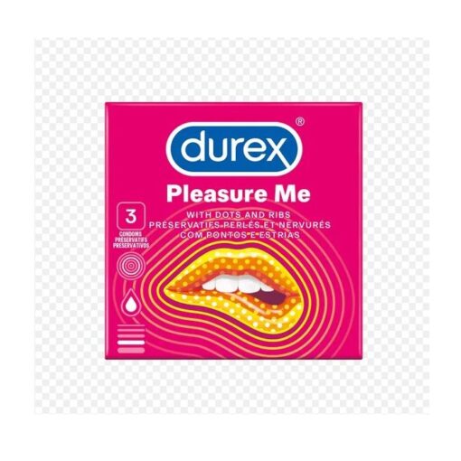 Durex Pleasure Me Condoms 3 Pieces