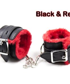 Black and red cuffs 1