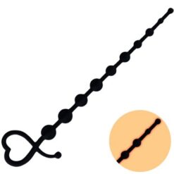 Eros Long Silicone Anal Beads Butt Plug