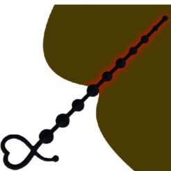 Eros Long Silicone Anal Beads Butt Plug