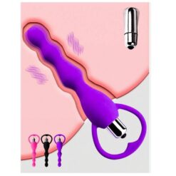 Eros 10 Speed Anal and Pussy Vibration Beads Waterproof Sex Toy 3 Eros 10 Speed Anal and Pussy Vibration Beads Waterproof Sex Toy