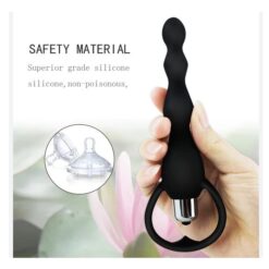 Eros 10 Speed Anal and Pussy Vibration Beads Waterproof Sex Toy 4 Eros 10 Speed Anal and Pussy Vibration Beads Waterproof Sex Toy
