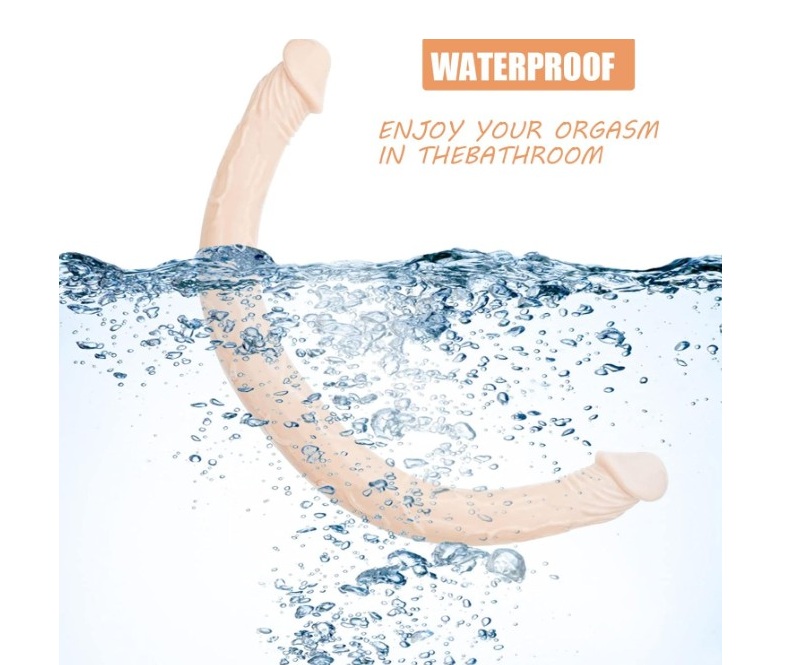 Eros 17 Inch Double Head Dildo Vaginal and Anal Penetration