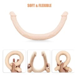 Eros 17 Inch Double Head Dildo Vaginal and Anal Penetration 2 Eros 17 Inch Double Head Dildo Vaginal and Anal Penetration