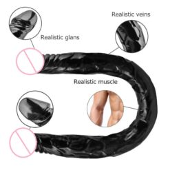 Eros 17 Inch Double Head Dildo Vaginal and Anal Penetration