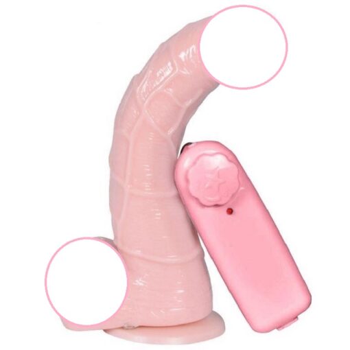 Eros 7 Inch Vibrating 360 Rotating Suction Cup Dildo