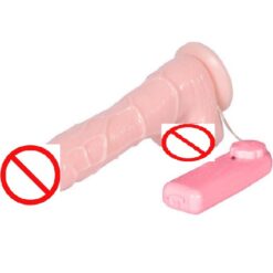 Eros 7 Inch Vibrating 360 Rotating Suction Cup Dildo