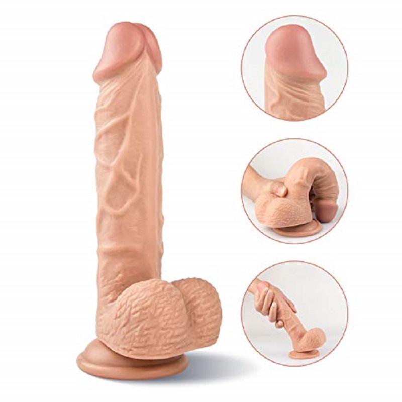 soft dildo realistic penis 