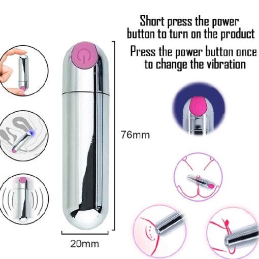 Eros 10 Speed Clit Stimulating Vibrator Tongue Licking Vibrator