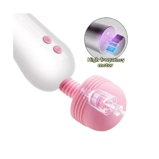 12-Speed 2 in 1 Hitachi Wand Tongue Vibrator