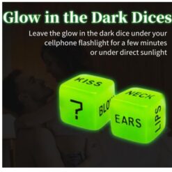 Eros 2 Pieces Glow in The Dark Sex Dice 3 2 pieces glow dice 2