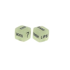Eros 2 Pieces Glow in The Dark Sex Dice 4 Eros 2 Pieces Glow in The Dark Sex Dice