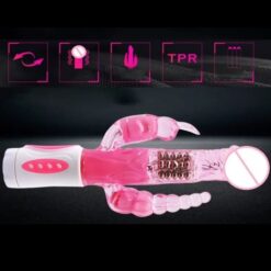 36 Frequency Triple Action Rabbit Vibrator